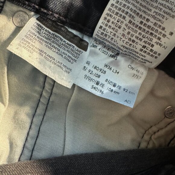 Men’s Levi Jeans Dark Blue W36 L34 - Picture 11 of 12